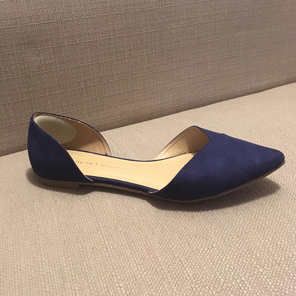 Blue flats
